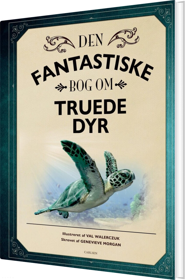 Den Fantastiske Bog Om Truede Dyr - Genevieve Morgan - Bog - Carlsen