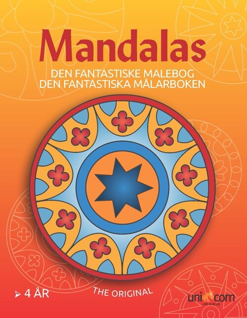 Den Fantastiske Malebog - For Børn Fra 4 år - 6 Stk - Bog - Unicorn