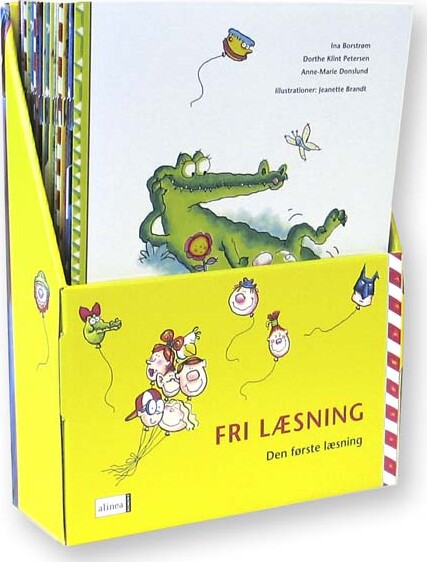 Den Første Læsning 1.kl. Fri Læsning, Sampak Med 21 Bøger - Anne-marie Donslund - Bog - Alinea
