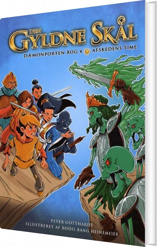 Den Gyldne Skål - Dæmonporten Bog 4: Afskedens Time - Peter Gotthardt - Bog - Forlaget Alvilda