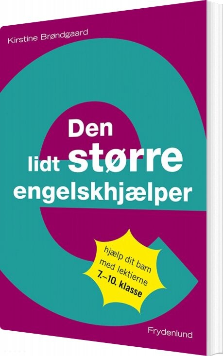 Den Lidt Større Engelskhjælper - Kirstine Brøndgaard - Bog - Frydenlund
