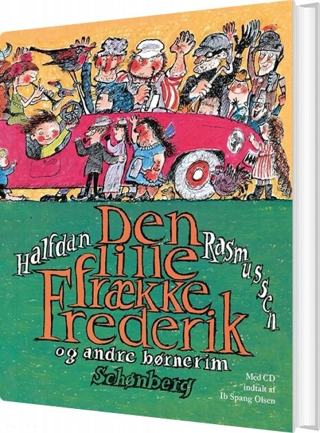 Den Lille Frække Frederik Med Cd - Halfdan Rasmussen - Bog - Gyldendal
