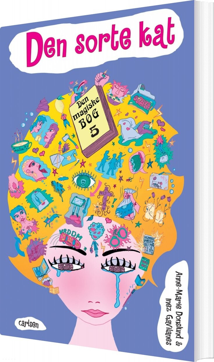 Den Magiske Bog 5: Den Sorte Kat - Anne-marie Donslund - Bog - Saga