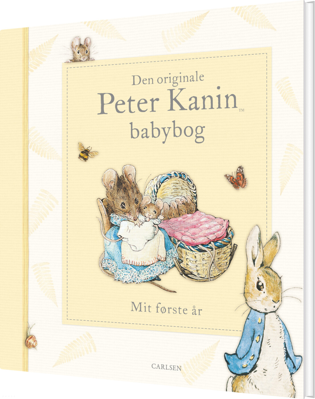 Den Originale Peter Kanin Babybog - Mit Første år - Beatrix Potter - Bog - Carlsen