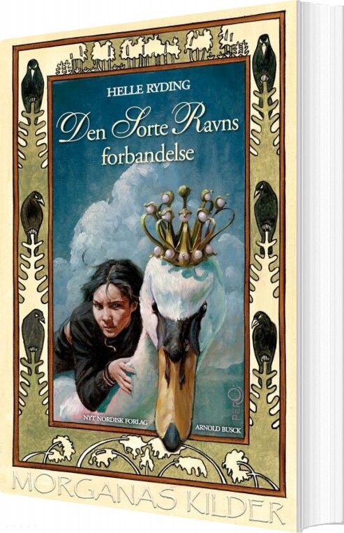 Den Sorte Ravns Forbandelse - Helle Ryding - Bog - Gyldendal