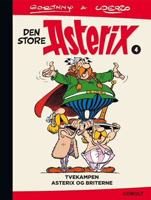 Den Store Asterix 4: Tvekampen Asterix Og Briterne - René Goscinny - Bog - Cobolt
