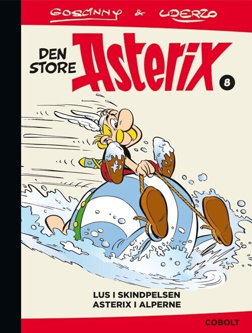 Den Store Asterix 8: Lus I Skindpelsen - Asterix I Alperne - René Goscinny - Bog - Cobolt