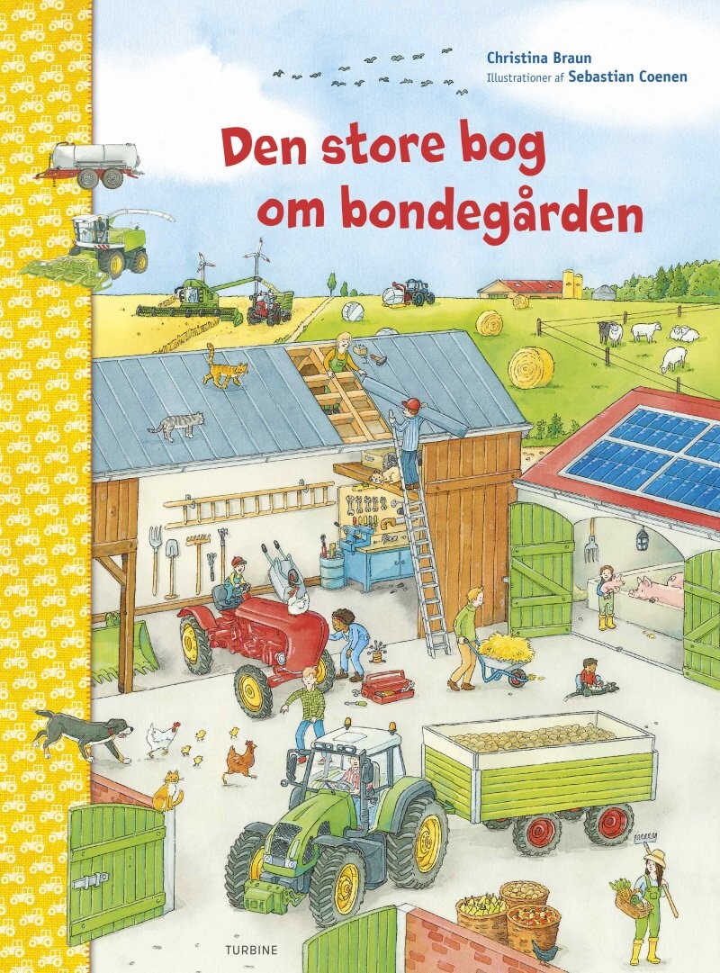 Den Store Bog Om Bondegården - Christina Braun - Bog - Turbine