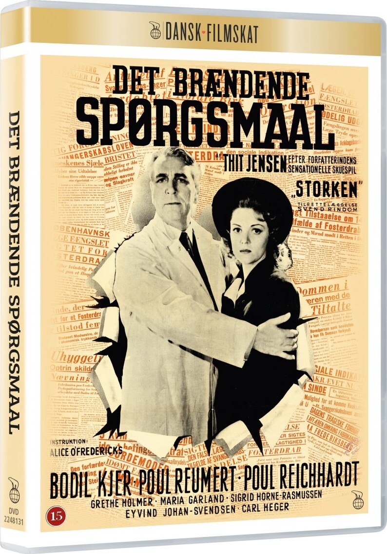 Det Brændende Spørgsmål - DVD - Film