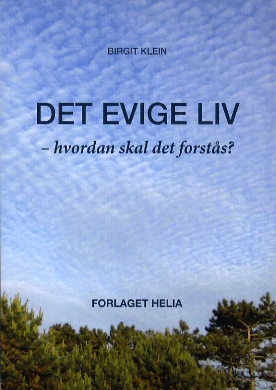 Det Evige Liv - Hvordan Skal Det Forstås - Birgit Klein - Bog - Helia