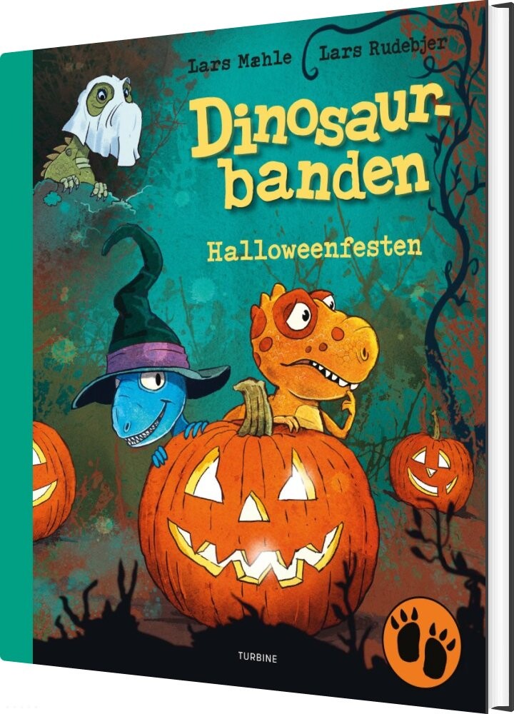 Dinosaurbanden - Halloweenfesten - Lars Mæhle - Bog - Turbine