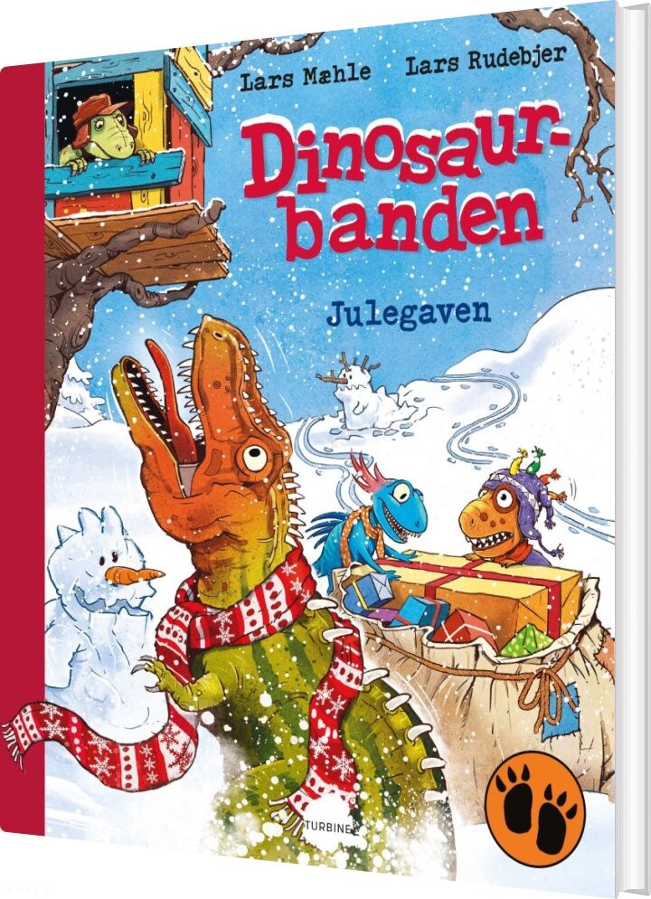Dinosaurbanden - Julegaven - Lars Mæhle - Bog - Turbine