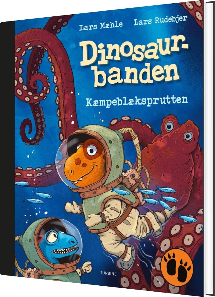 Dinosaurbanden - Kæmpeblæksprutten - Lars Mæhle - Bog - Turbine
