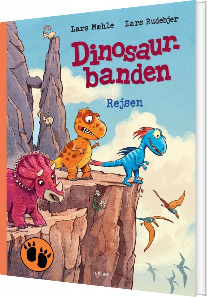 Dinosaurbanden - Rejsen - Lars Mæhle - Bog - Turbine