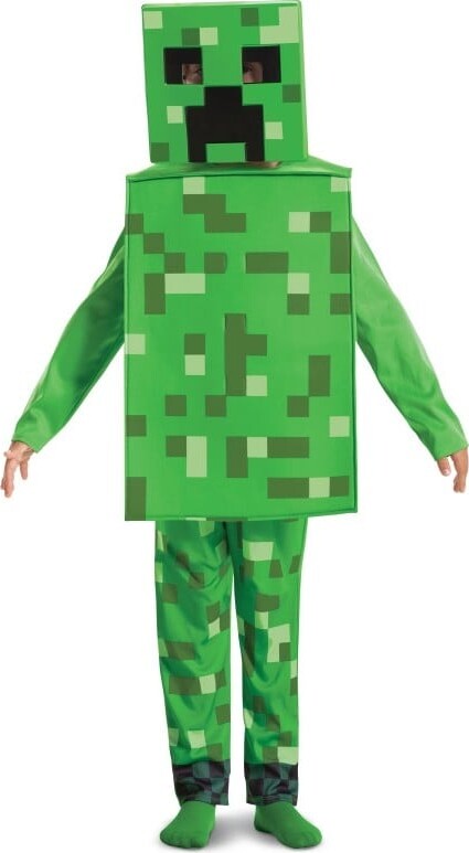 Creeper Kostume Til Børn - Minecraft - 128 Cm - Jakks Pacific