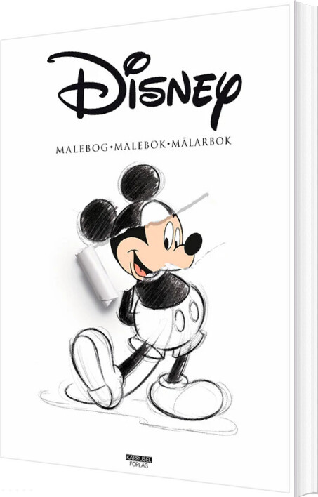Disney Malebog Deluxe - Mickey & Vennerne - Bog - Karrusel Forlag
