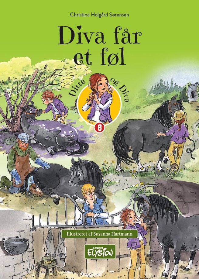 Diva Får Et Føl - Christina Holgård Sørensen - Bog - Forlaget Elysion