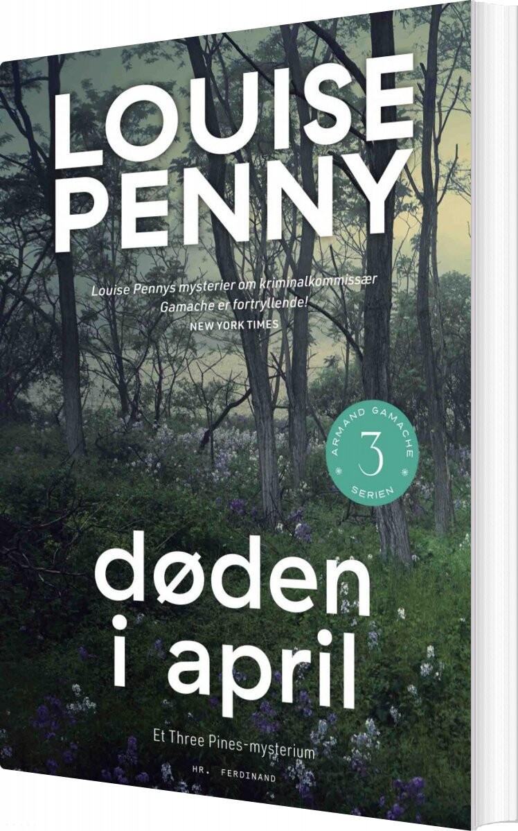 Døden I April - Armand Gamache Serien Nr. 3 - Louise Penny - Bog - Hr. Ferdinand