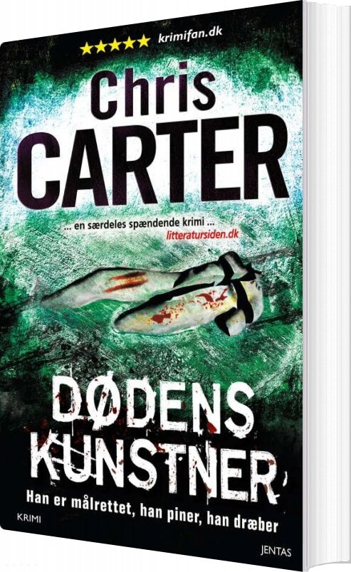 Dødens Kunstner - Chris Carter - Bog - Jentas