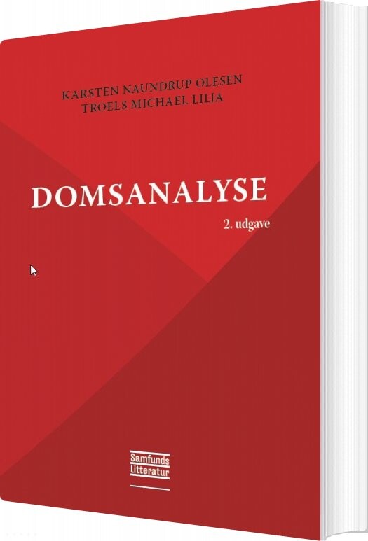 Domsanalyse 2. Udgave - Karsten Naundrup Olesen - Bog - Forlaget Samfundslitteratur