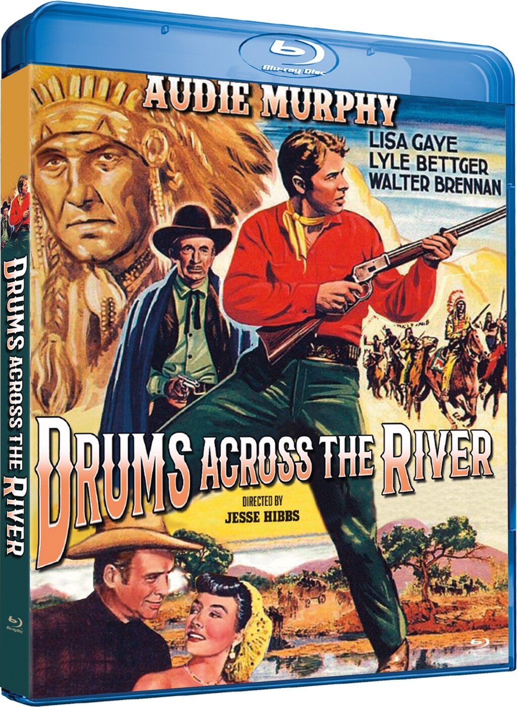 Drums Across The River / I Rødhudernes Dødsdal - Blu-Ray