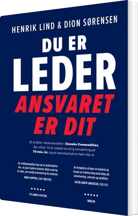 Du Er Leder - Dion Sørensen - Bog - Lind Family Invest