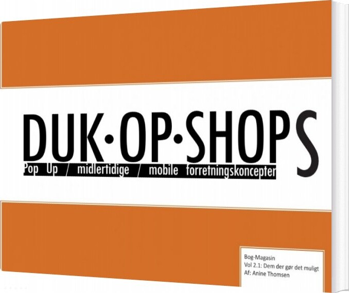 Duk Op Shops Vol 2.1 - Anine Thomsen - Bog - Books On Demand