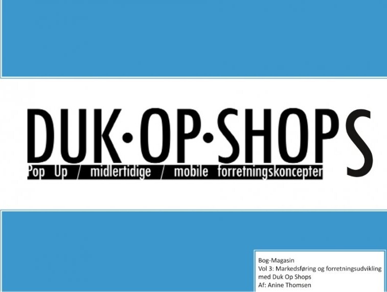 Duk Op Shops Vol 3.1 - Anine Thomsen - Bog - Books On Demand
