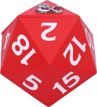 Dungeons & Dragons - D20 Terning æske - 13 Cm - Nemesis Now