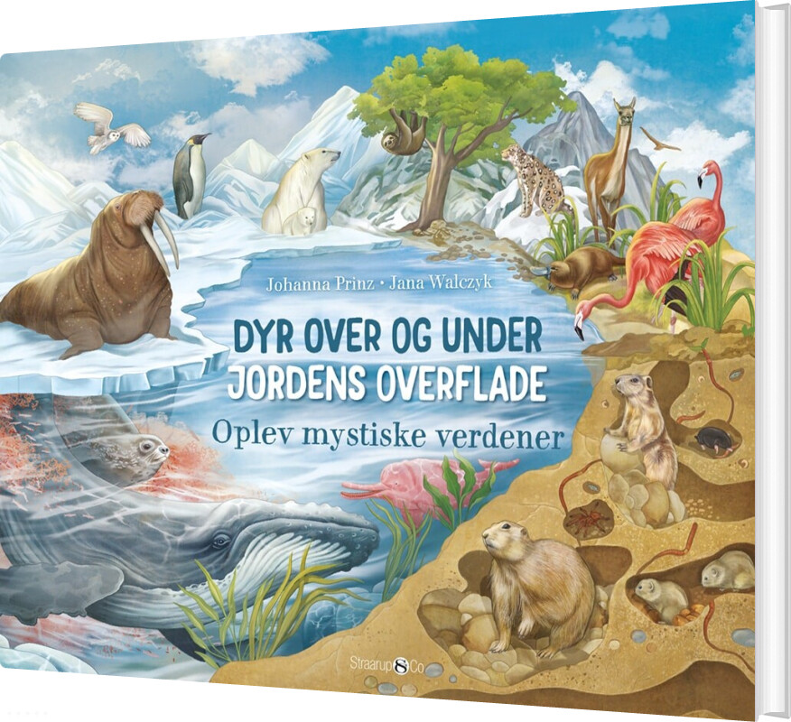 Dyr Over Og Under Jordens Overflade - Johanna Prinz - Bog - Straarup & Co