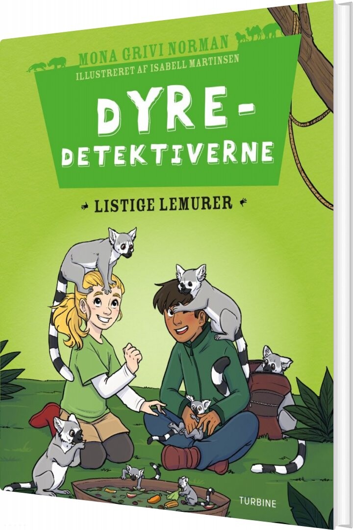 Dyredetektiverne: Listige Lemurer - Mona Grivi Norman - Bog - Turbine