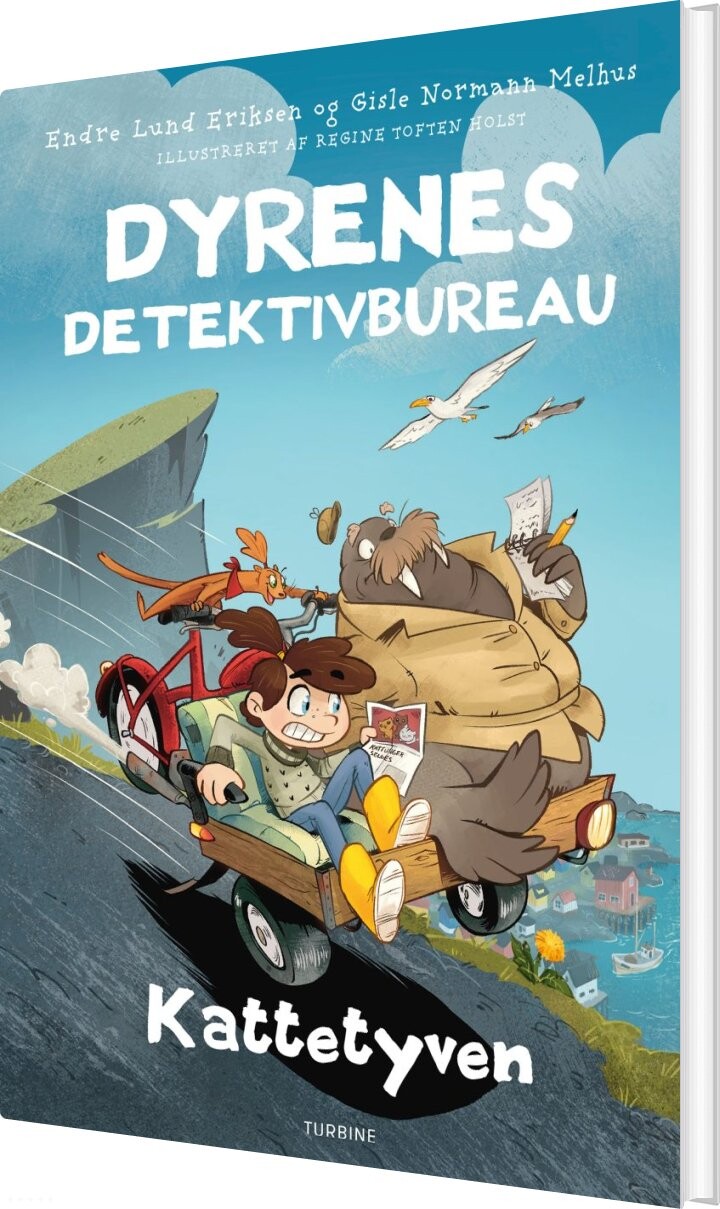 Dyrenes Detektivbureau - Kattetyven - Endre Lund Eriksen - Bog - Turbine