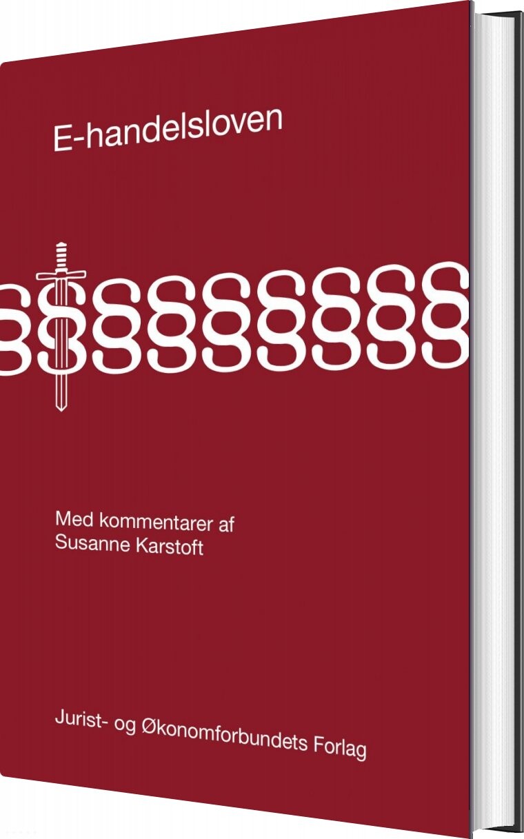 E-handelsloven - Susanne Karstoft - Bog - Djøf Forlag