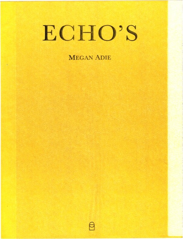 Echo's - Megan Adie - Bog - Forlaget Virkelig