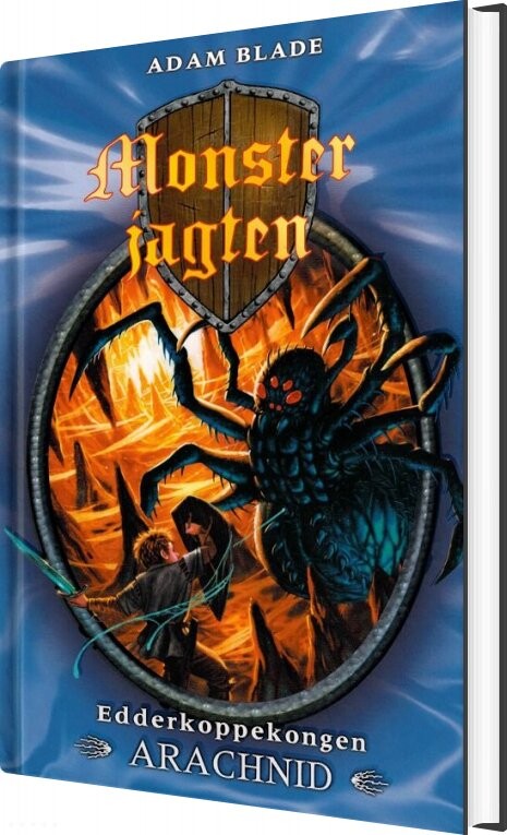 Monsterjagten 11 - Edderkoppekongen Arachnid - Adam Blade - Bog - Gads Børnebøger