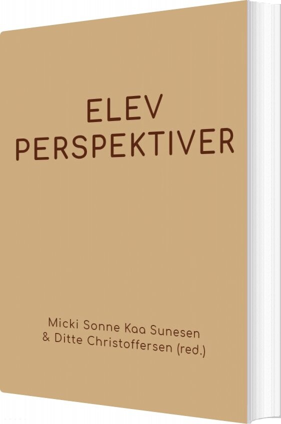 Elevperspektiver - Ditte Dalum Christoffersen - Bog - Klim