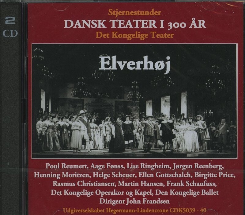 Johan Ludvig Heiberg - Elverhøj - CD - Olufsen
