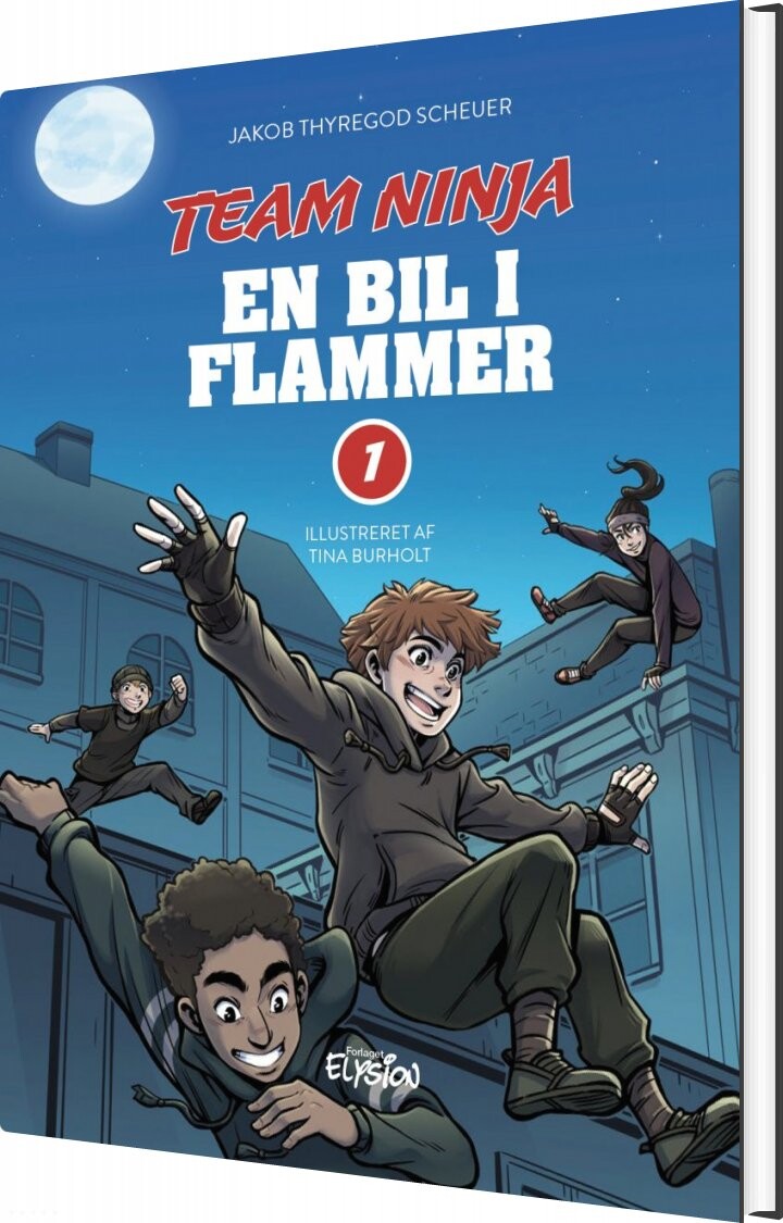 En Bil I Flammer - Jakob Thyregod Scheuer - Bog - Forlaget Elysion