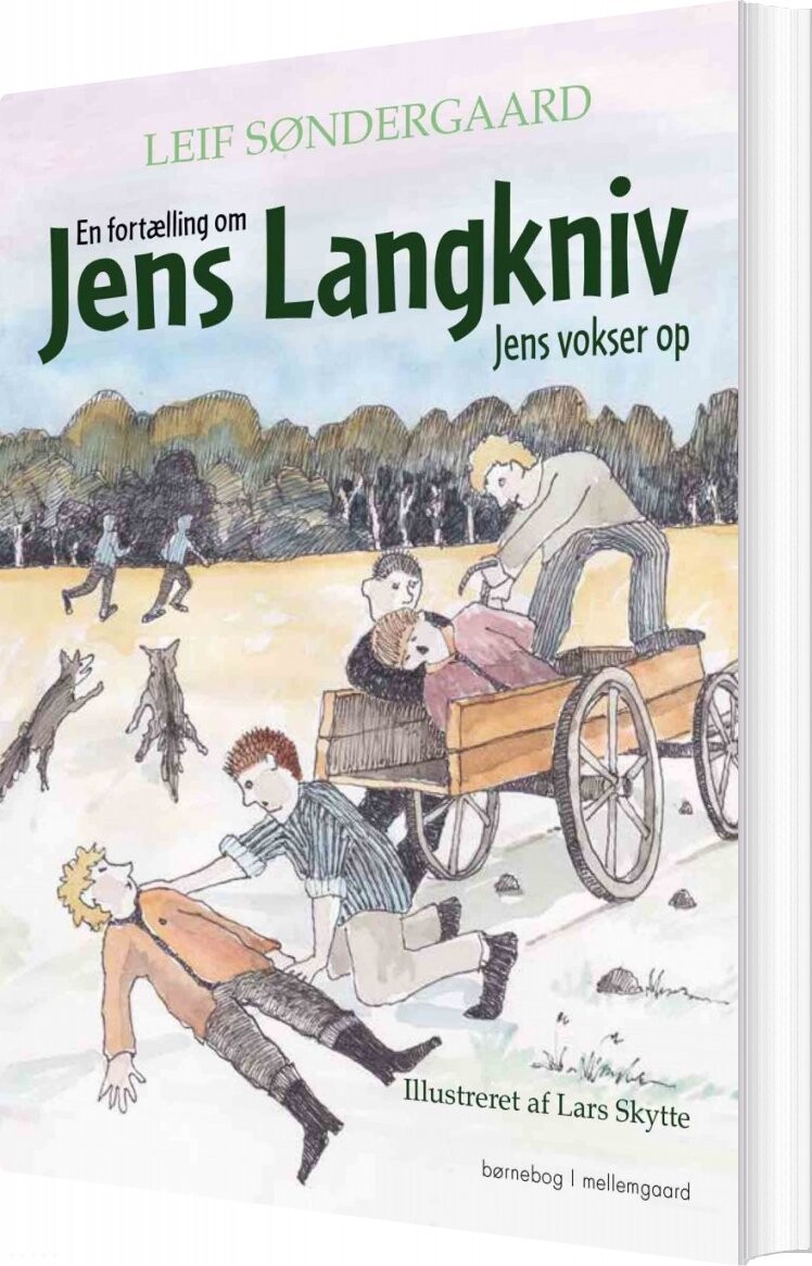 En Fortælling Om Jens Langkniv - Leif Søndergaard - Bog - Mellemgaard
