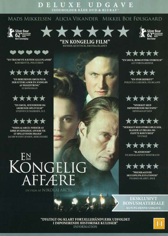 En Kongelig Affære - Deluxe Udgave Med Dvd + Blu-ray - DVD - Film