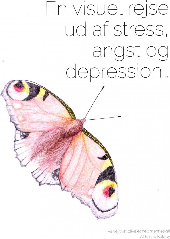 En Visuel Rejse Ud Af Stress, Angst Og Depression - Karina Koldby - Bog