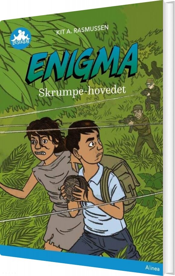 Enigma, Skrumpe-hovedet, Blå Læseklub - Kit A. Rasmussen - Bog - Alinea
