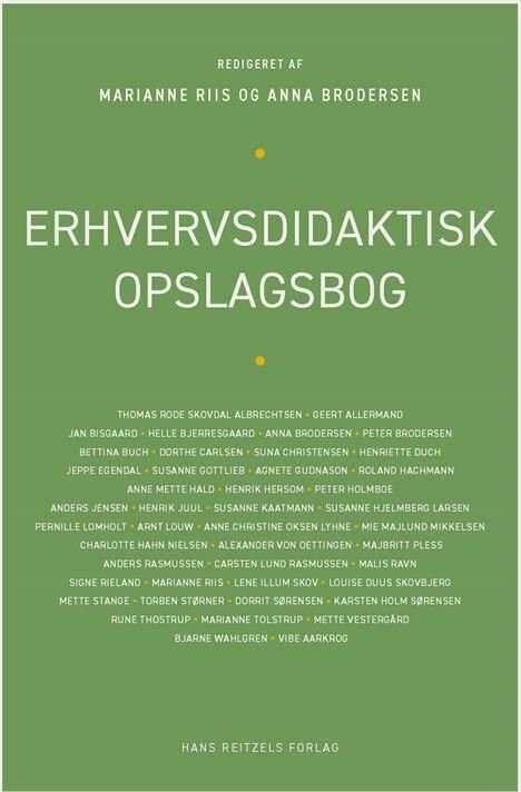 Erhvervsdidaktisk Opslagsbog - Bjarne Wahlgren - Bog - Hans Reitzels Forlag