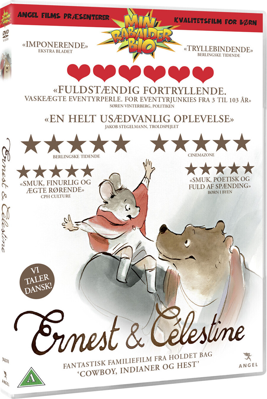 Ernest Og Celestine - DVD - Film