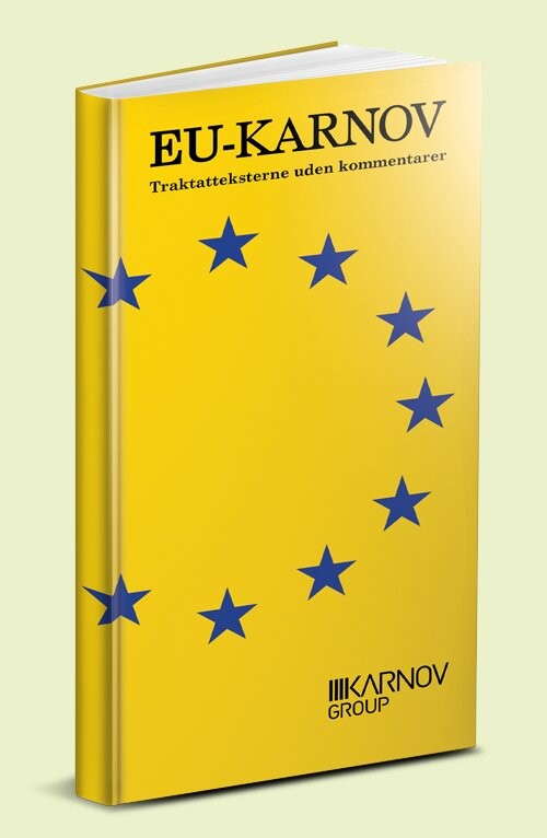 Eu-karnov Traktatteksterne Uden Kommentarer - Bog - Karnov Group