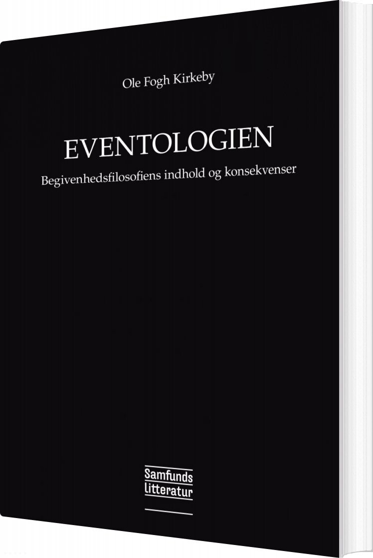 Eventologien - Ole Fogh Kirkeby - Bog - Forlaget Samfundslitteratur