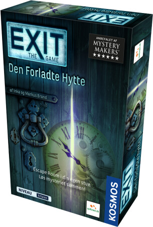 Exit The Game - Den Forladte Hytte - Escape Room Spil - Kosmos