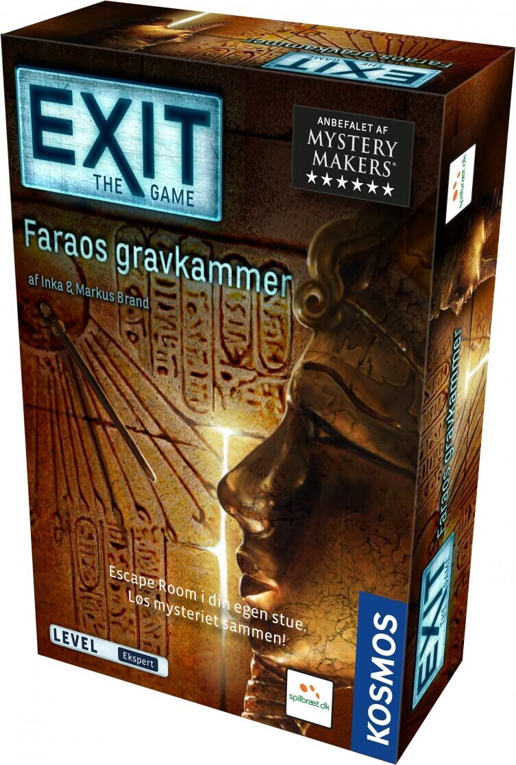Exit - The Game - Faraos Gravkammer - Escape Room Spil - Kosmos
