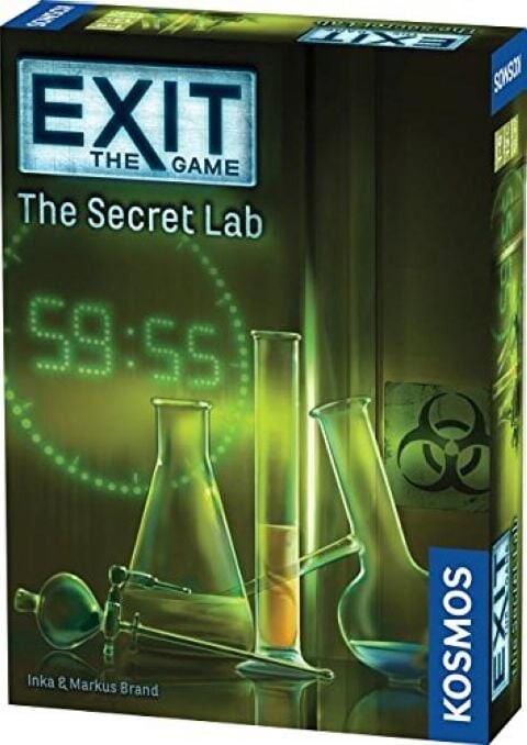 Exit - The Game - The Secret Lab - Escape Room Spil - Kosmos