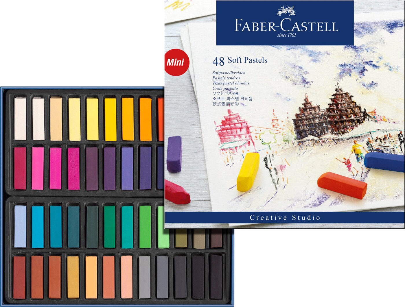 Faber Castell Pastelkridt - 48 Stk - Faber-castell